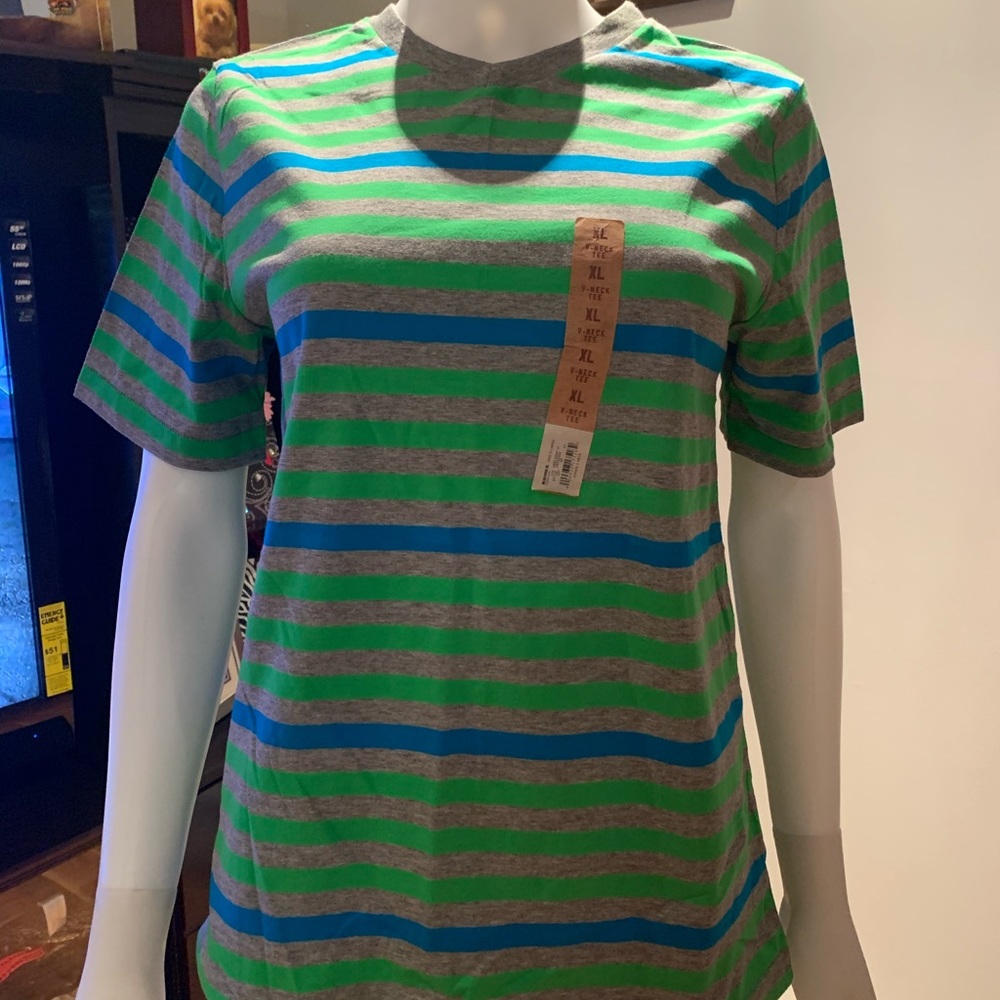 Green & Grey Unisex Tee